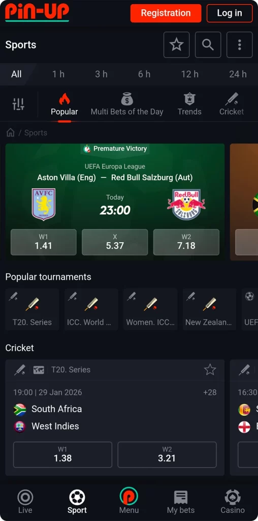 Betting app